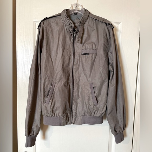 Vintage Members Only Bomber Jacket Classic Iconic Racer Full Zip Mens Size 44 L - Picture 1 of 7